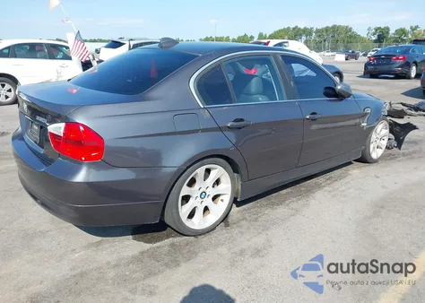 2006 BMW 330I из США, поврежденный, VIN WBAVB33586KR79141